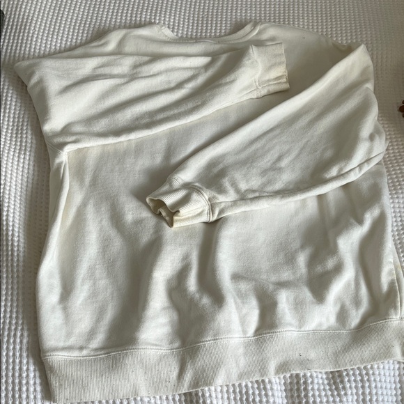 Garage Cream and Pink Crew Neck Sweater - Picture 3 of 3